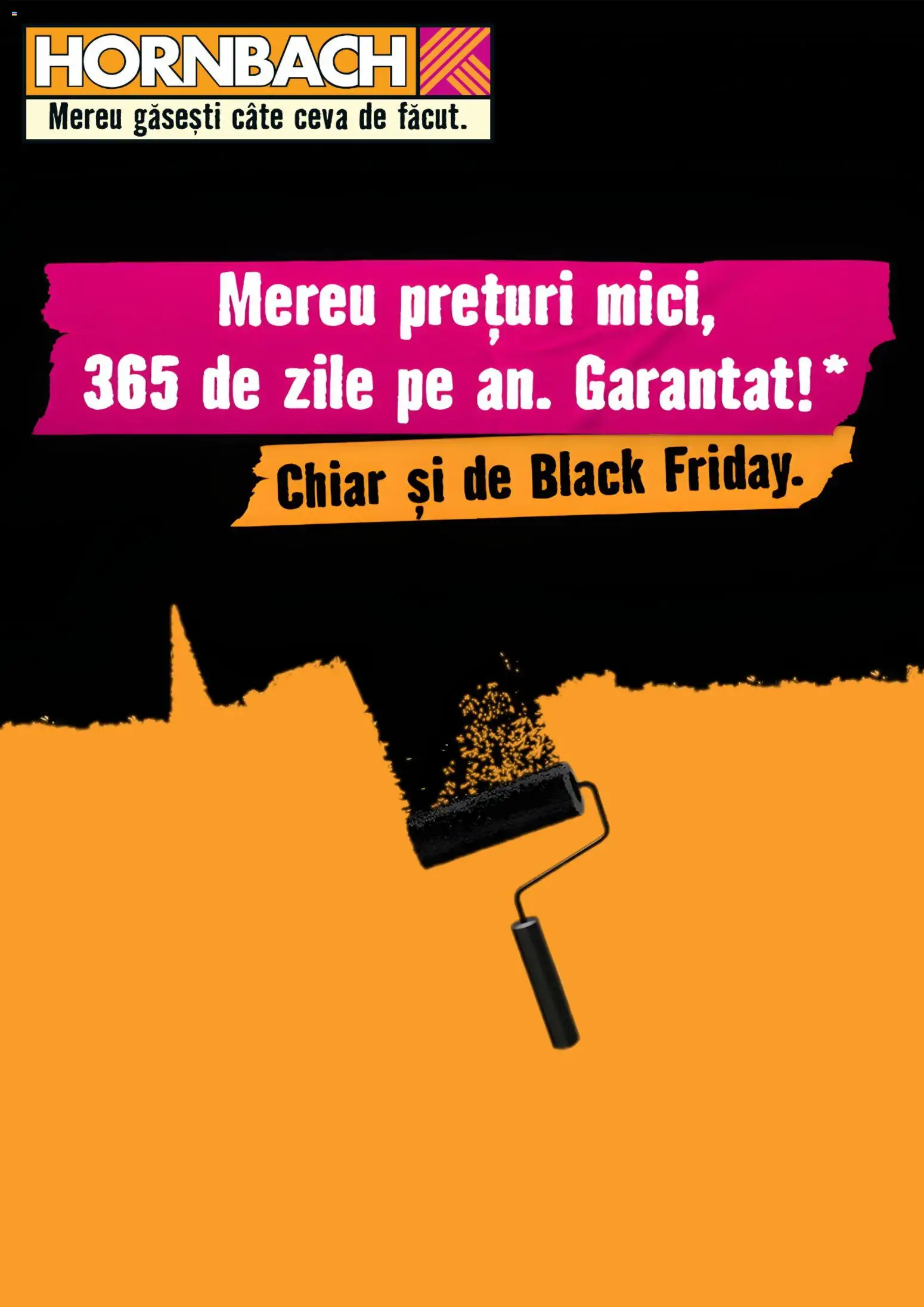 Previzualizarea de cataloage: Hornbach Black Friday valabil de la 07.11.2025