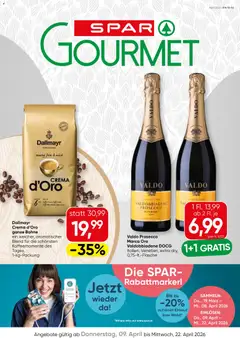Vorschau der Angebote: SPAR Gourmet SPAR Gourmet Flugblatt gültig ab 09.04.2026