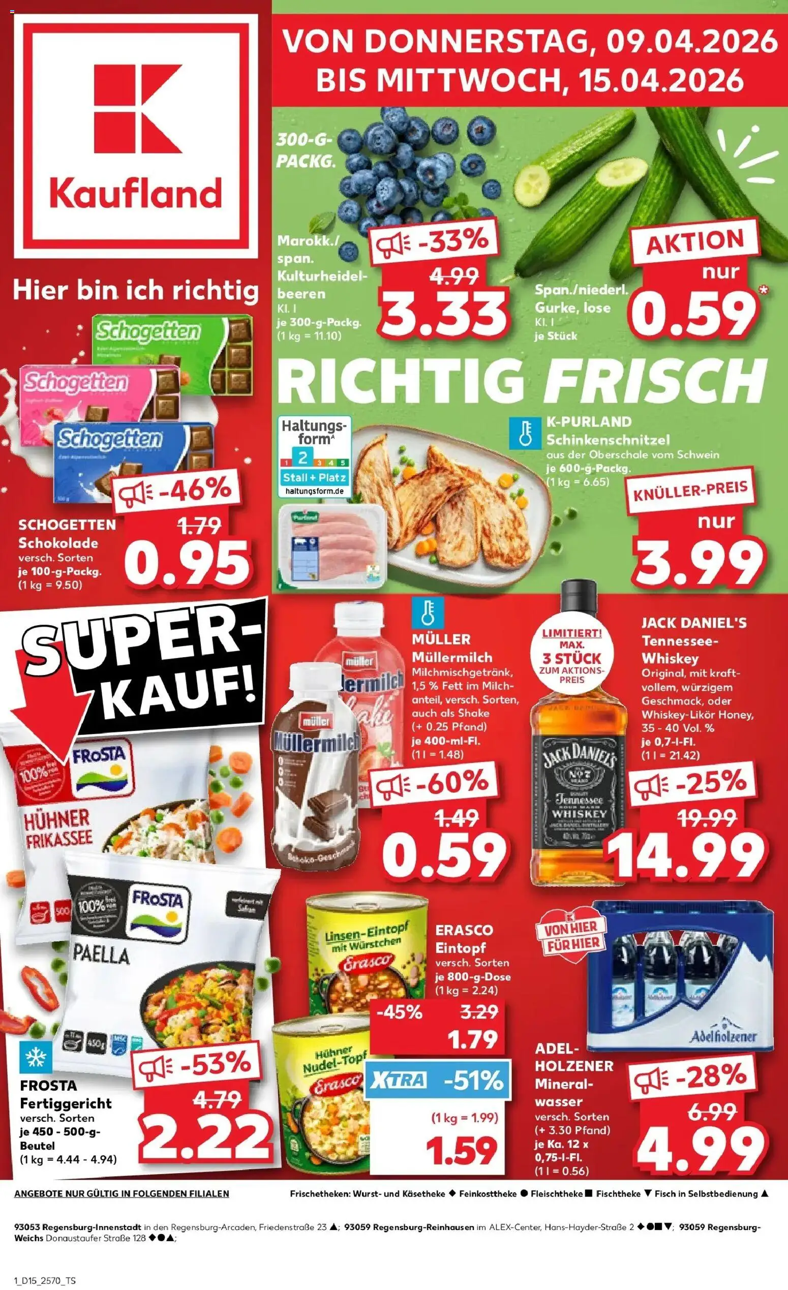 Vorschau von dem Prospekt des Geschäftes Kaufland, gültig ab dem 08.04.2026