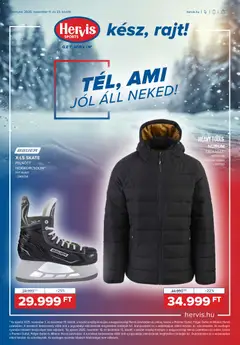 Hervis Sports - Akciós újság Hervis Sports megtekintése, amely érvényes 2025.11.11.-től