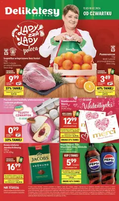 Pogląd gazetki "Gazetka" ze sklepu Delikatesy Centrum ważnej od 12.02.2026