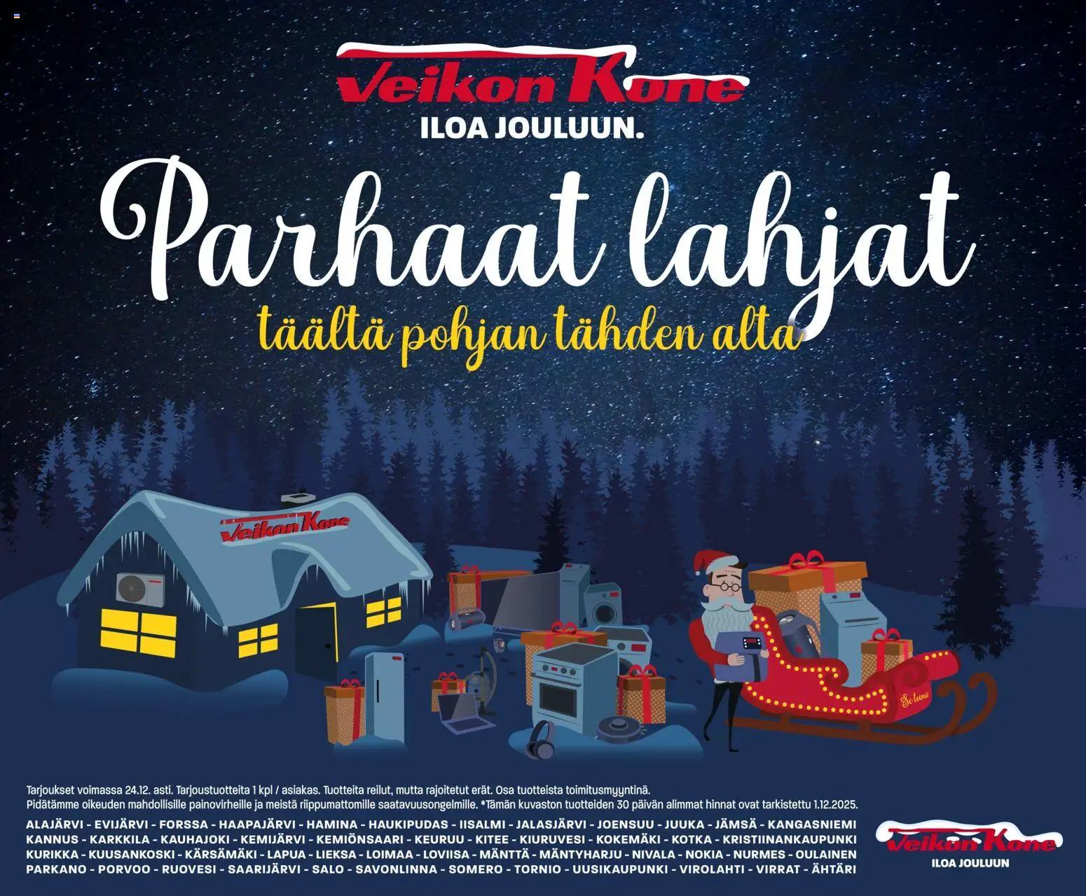 Kaupan Veikon Kone Tarjoukset esikatselu, voimassa 08/12/2025