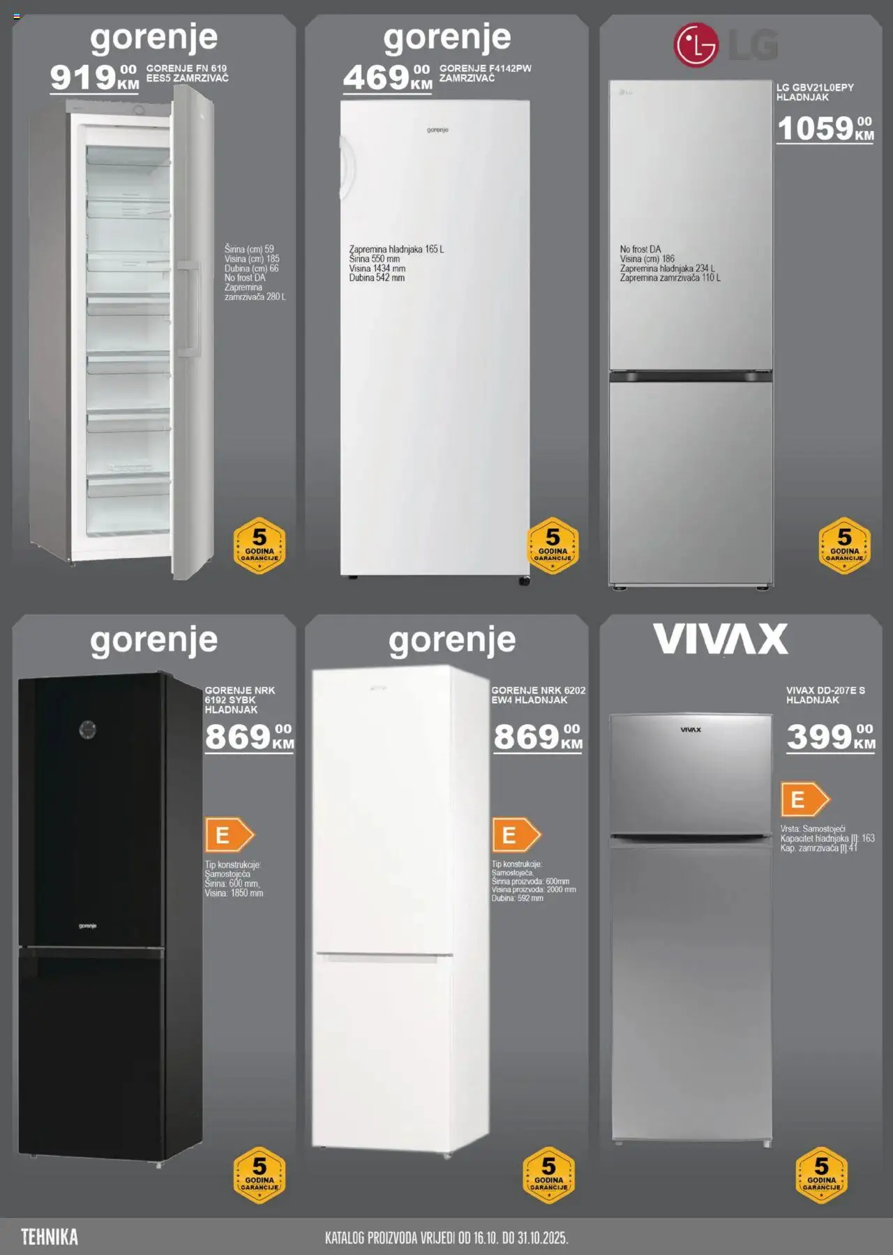 Pregled letka Katalog trgovine Prodex vrijedi od 2025.10.16