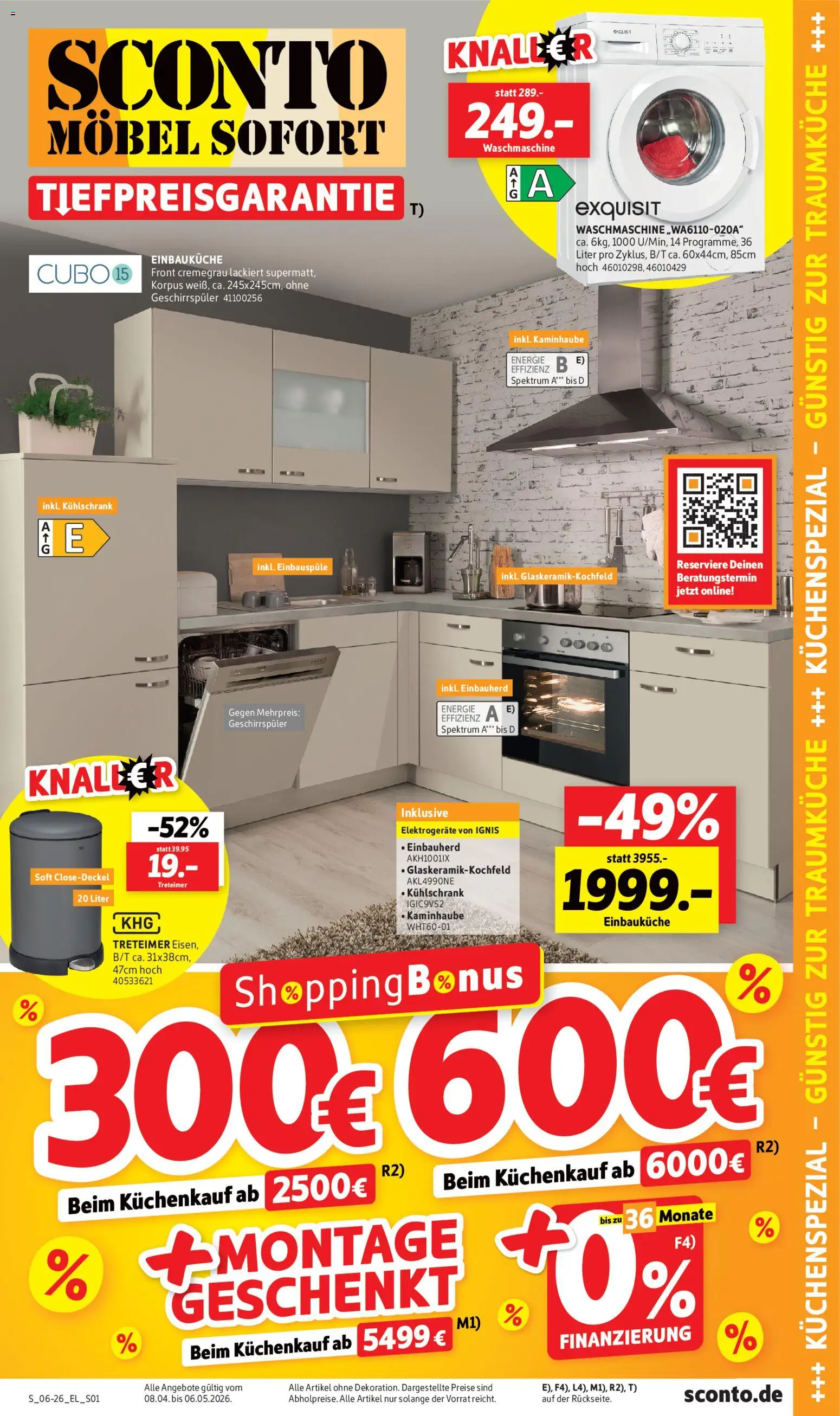 Vorschau von dem Prospekt des Geschäftes Sconto, gültig ab dem 08.04.2026