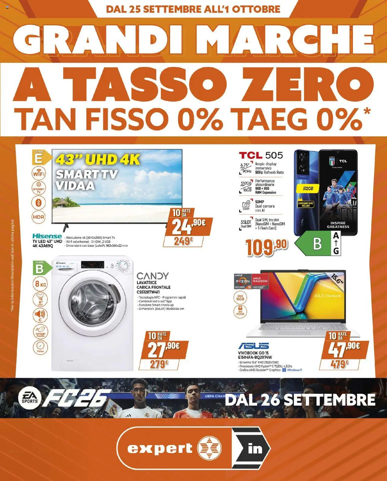 Volantino Ipercoop valido da 25/09/2025 numero di pagina 1