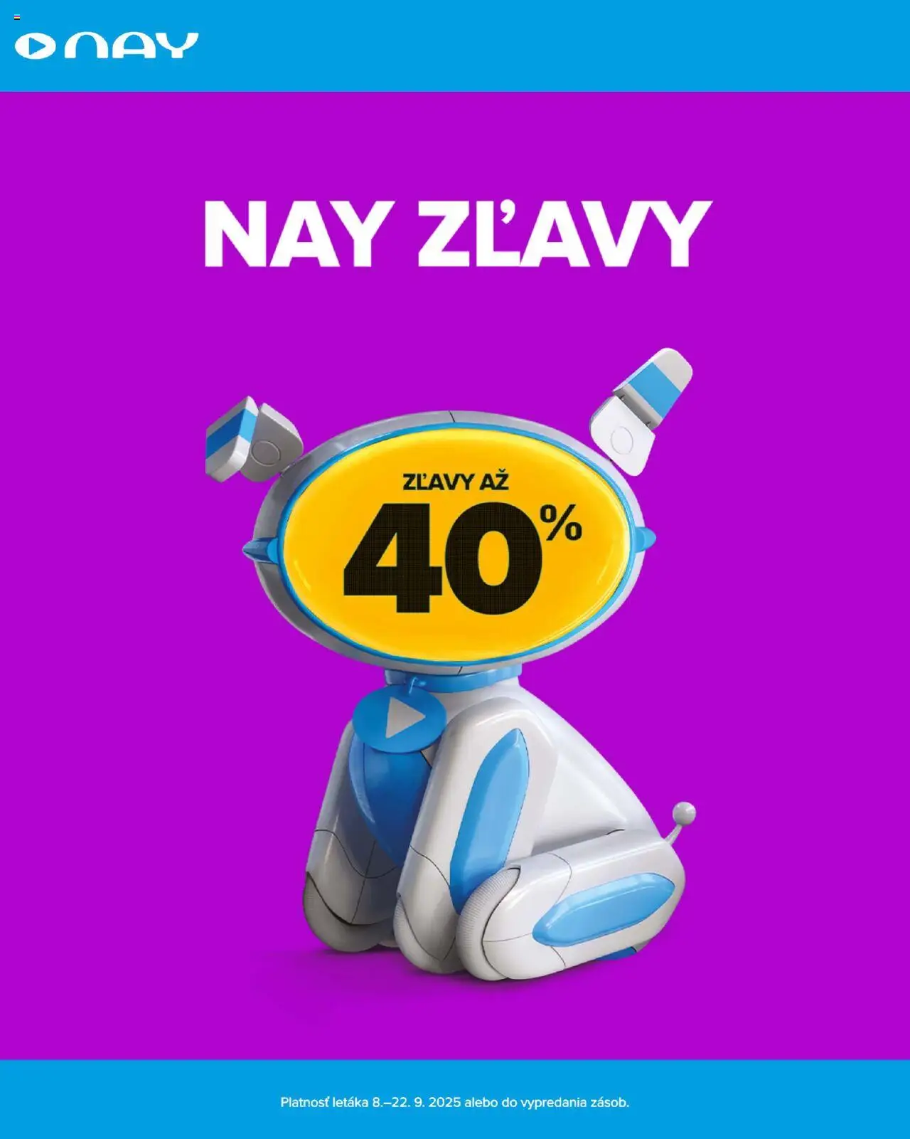 NAY Elektrodom Leták (08.09. - 22.09.2025) - Akčná ponuka