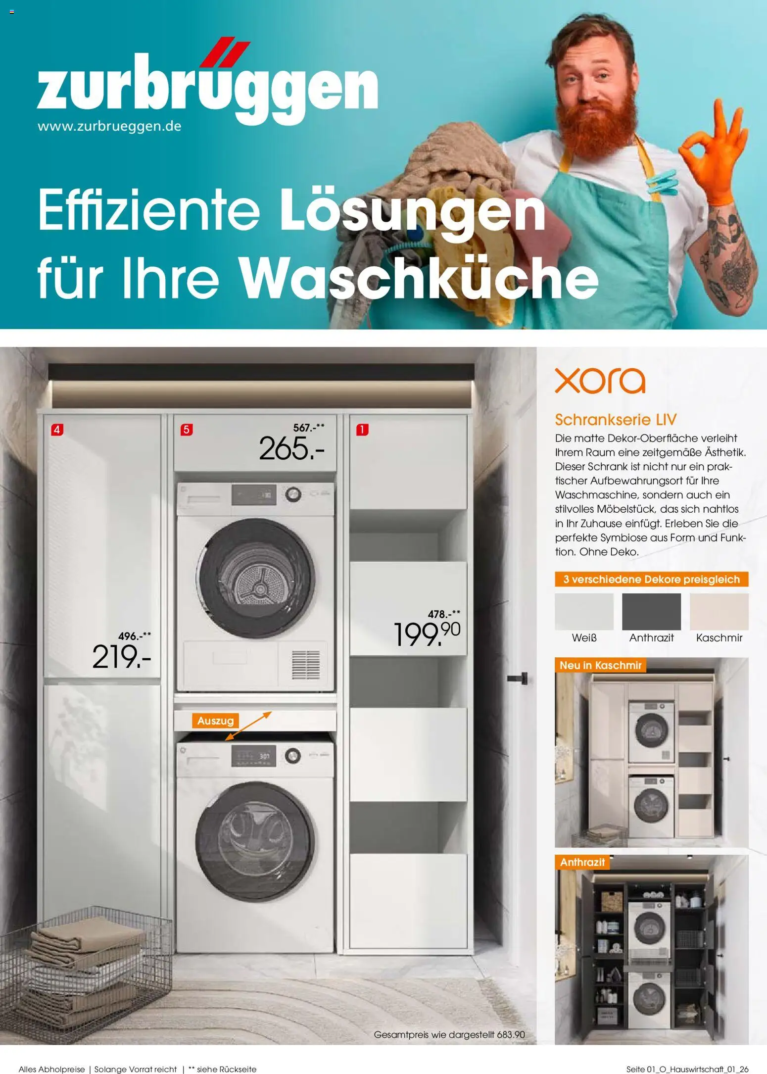 Vorschau von dem Prospekt des Geschäftes Zurbrüggen, gültig ab dem 27.04.2026