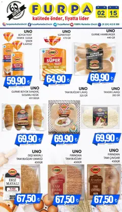Furpa İndirim 02.12.2025 - Broşürünün önizlemesi