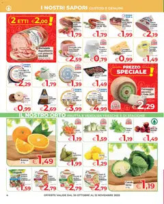 Anteprima dell'opuscolo Attuale volantino dal negozio Despar valido da 30/10/2025 | Pagina: 4
