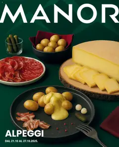 Vorschau des Merkblatts Aktionen Alpeggi vom Shop Manor gültig von 21.10.2025 bis 27.10.2025