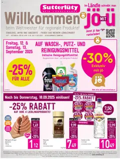 Vorschau der Angebote: Sutterlüty Flugblatt gültig ab 11.09.2025