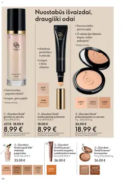 Oriflame parduotuvės leidinio Katalogas 15 2025 galiojančio nuo 2025.10.29 peržiūra | puslapis: 40
