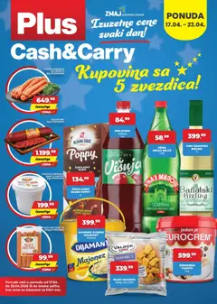 Pregled Plus Cash & Carry kataloga - važi od 17.04.2026