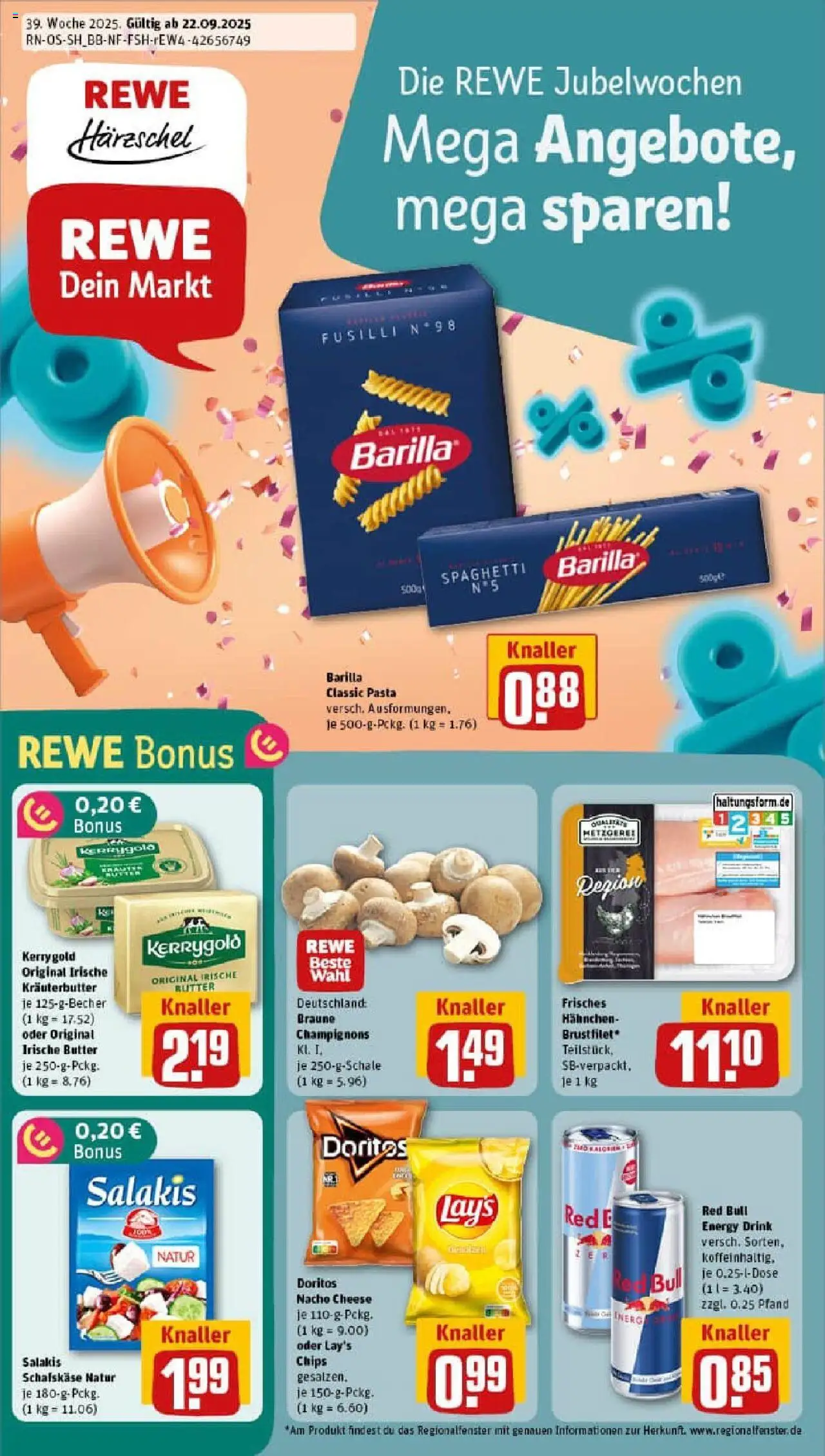 REWE Prospekt ab 21.09.2025 nächste Woche - Prospekt Leipzig	