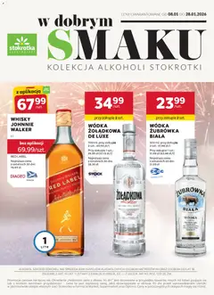 Pogląd gazetki "Oferta alkoholowa" ze sklepu Stokrotka ważnej od 08.01.2026