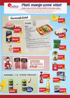 Pregled Medius kataloga - važi od 31.10.2025