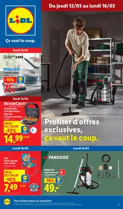 Prévisualisation de LIDL catalogue les bonnes affaires de la semaine du magasin LIDL formulaire valide 12/03/2026