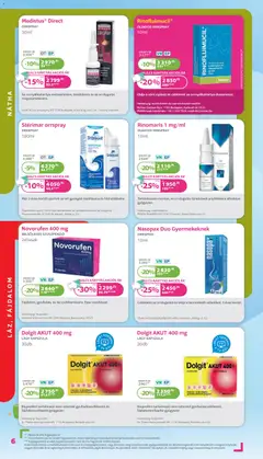 Kulcs Patika - Akciós újság Kulcs Patika megtekintése, amely érvényes 2025.11.01.-től | Oldal: 6