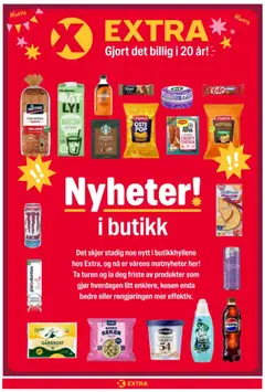 Forhåndsvis Nyheter i butikk fra butikk Coop Extra gyldig fra 16/02/2026