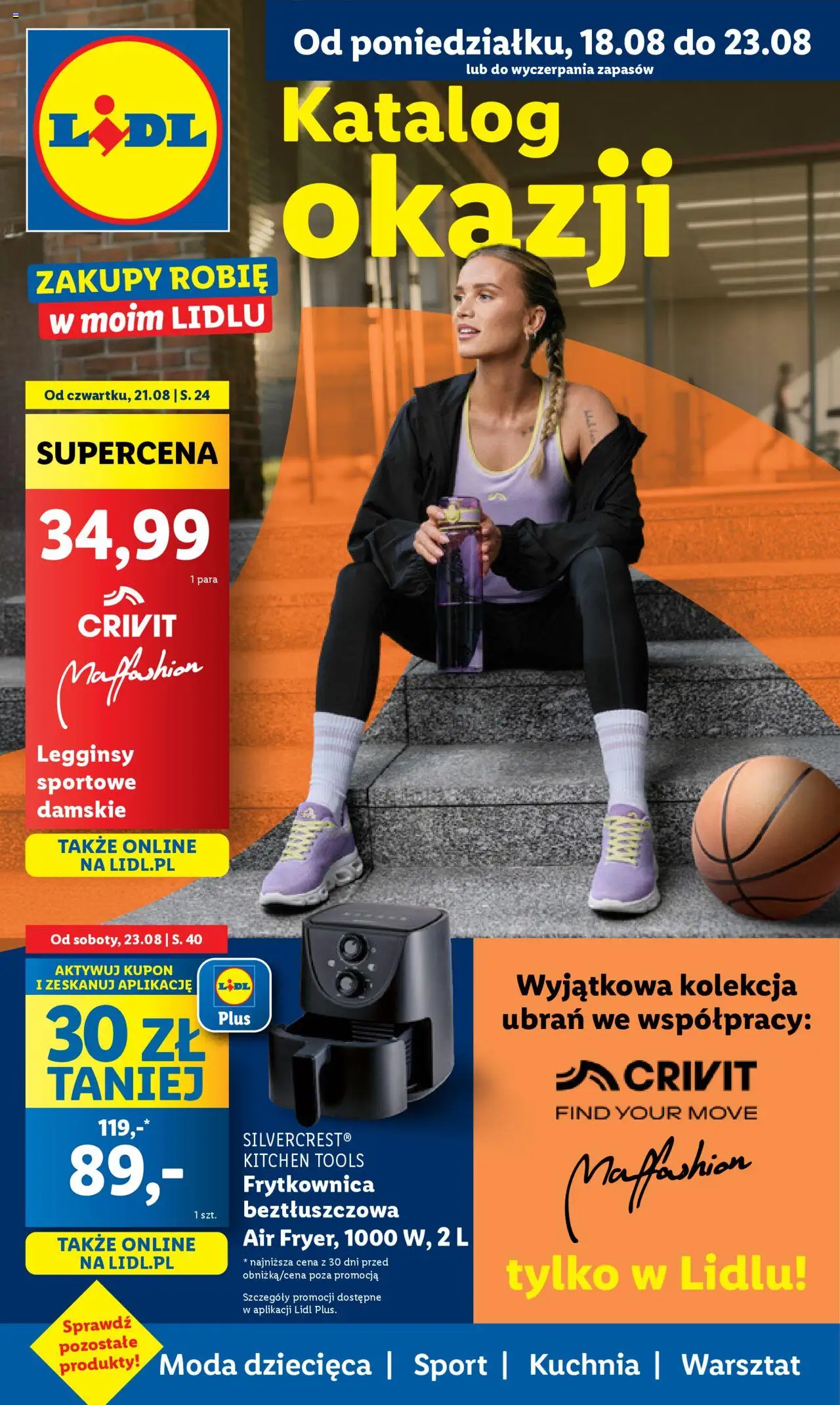 LIDL gazetka 18.08.2025 - 23.08.2025 - Najnowsza od czwartku - Numer strony 1