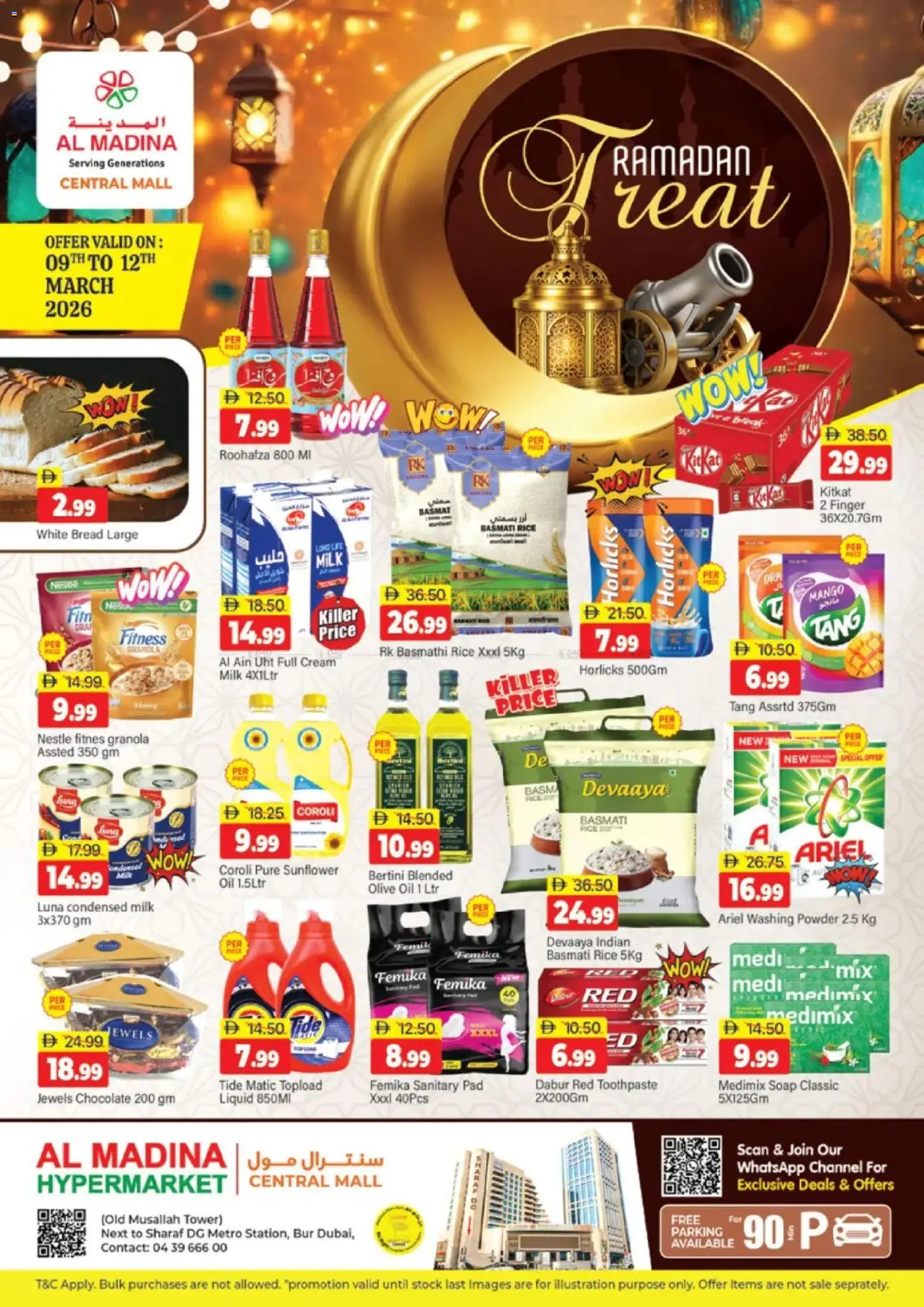 Preview of the catalogue Ramadan Super Saver - Central Mall, Dubai of store Al Madina valid from 9 Mar, 2026