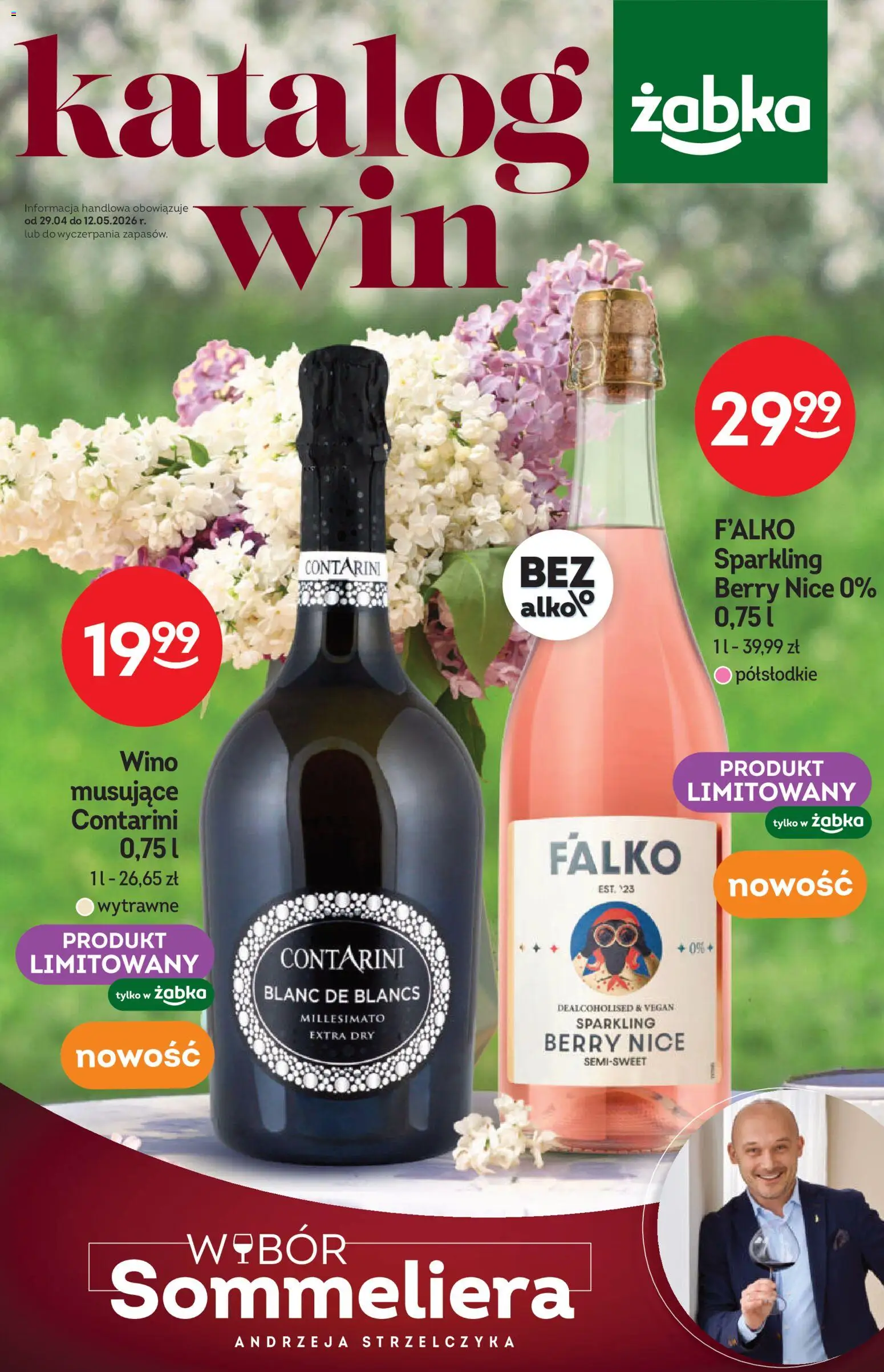 Pogląd gazetki "Żabka gazetka - Katalog win" ze sklepu Żabka ważnej od 29.04.2026 - Wino