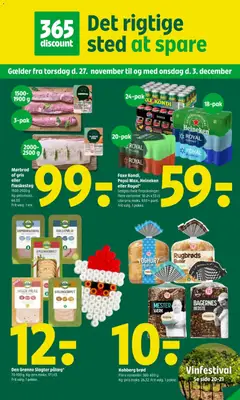 Eksempel på tilbudsavis Tilbudsavis fra butik Coop 365 gyldig fra 27/11/2025