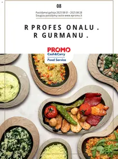 ePromo parduotuvės leidinio Leidinys - Food service galiojančio nuo 2025.08.01 peržiūra