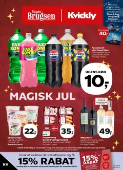 Eksempel på tilbudsavis Tilbudsavis fra butik Kvickly gyldig fra 07/11/2025