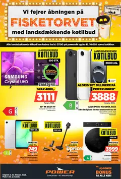 Eksempel på tilbudsavis Tilbudsavis fra butik Power gyldig fra 20/02/2026