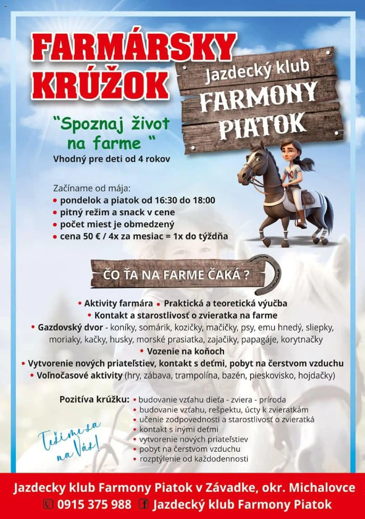 Farmony PIATOK Farmársky krúžok (23.10. - 06.11.2025) - Akčná ponuka