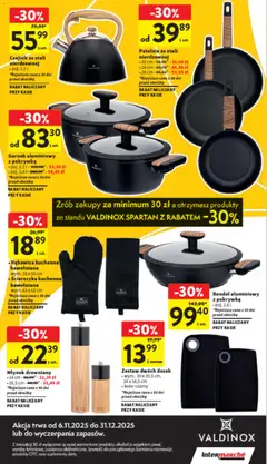 Pogląd gazetki "Konkurs - Odbierz rabat na produkty Valdinox Spartan -30%" ze sklepu Intermarche ważnej od 06.11.2025