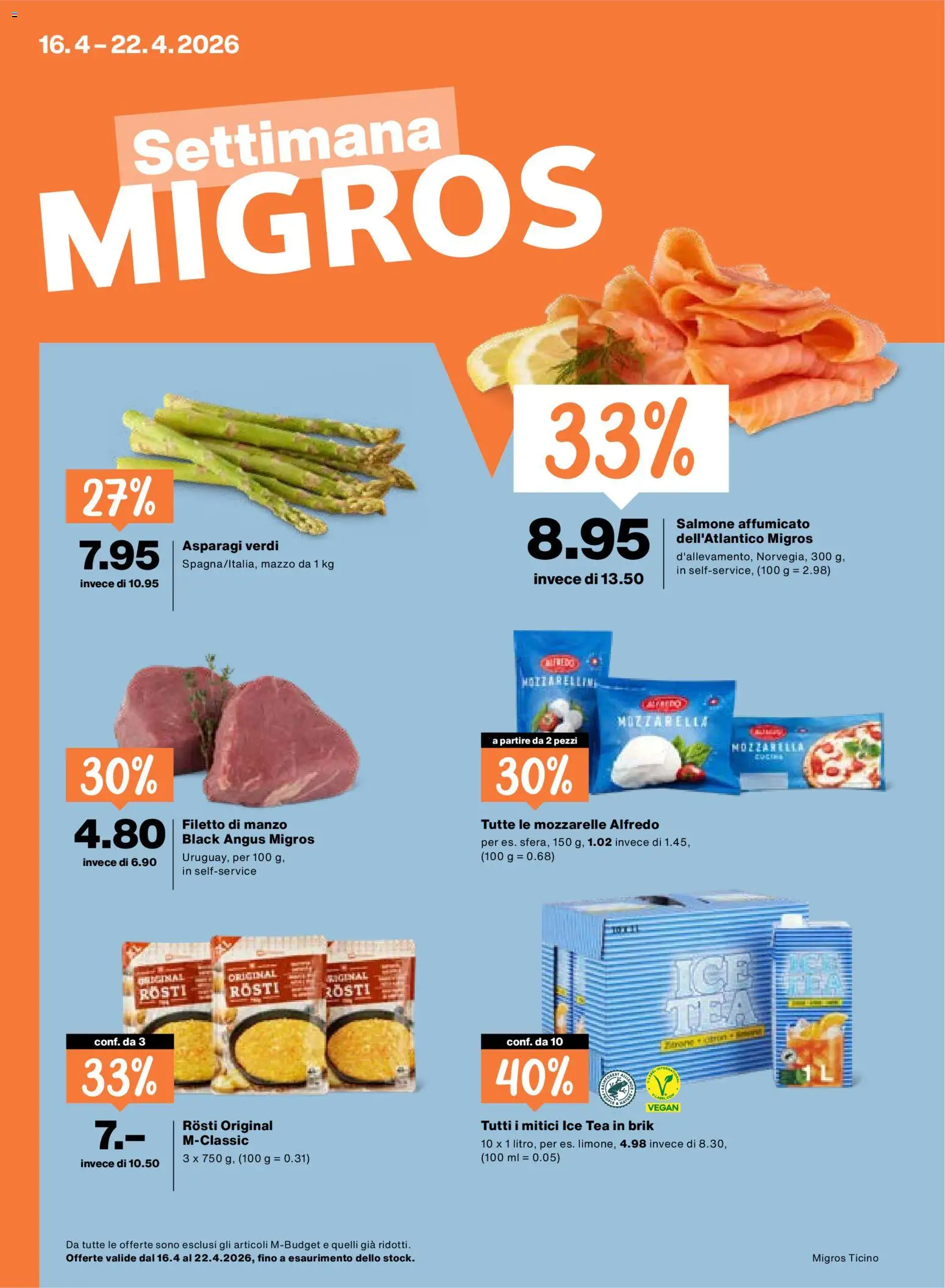 Vorschau des Merkblatts Migros aktionen IT vom Shop Migros gültig von 16.04.2026 bis 22.04.2026
