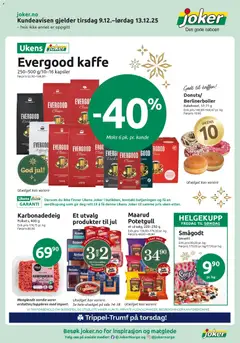 Forhåndsvis Kundeavis fra butikk Joker gyldig fra 09/12/2025