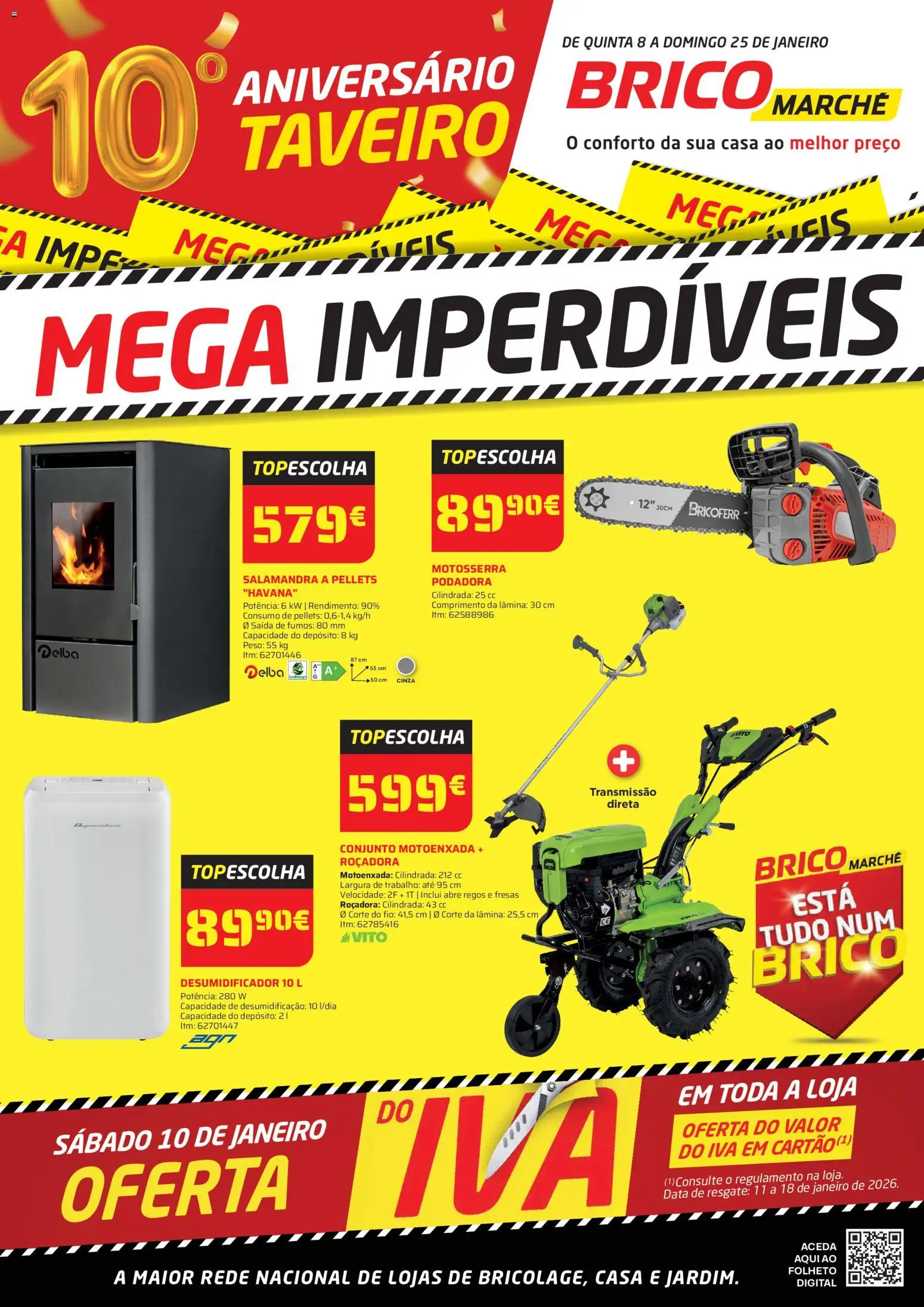 Pré-visualização do folheto da loja BricoMarché válida a partir de 08/01/2026