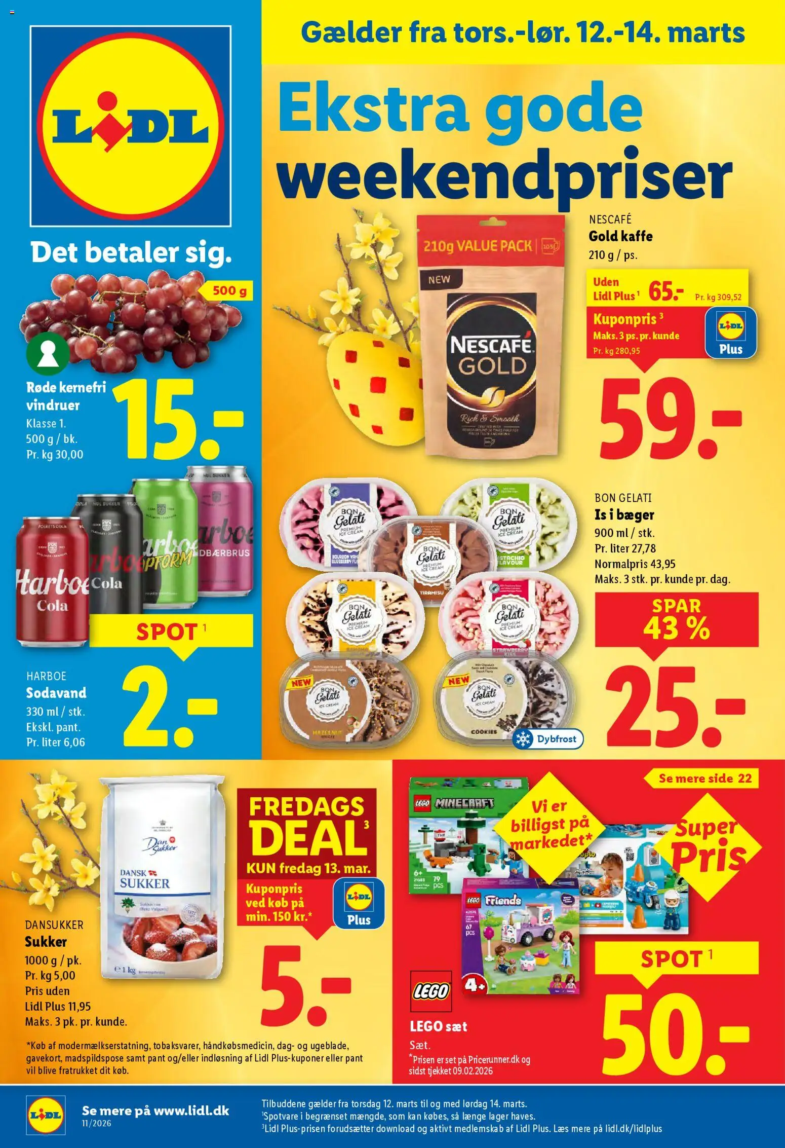 Eksempel på tilbudsavis Lidl - Weekend avis fra butik Lidl gyldig fra 08/03/2026