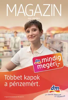 DM Drogerie Markt - Akciós újság DM Drogerie Markt megtekintése, amely érvényes 2026.01.08.-től