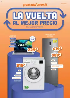Vista previa del folleto de la tienda Pascual Martí válido desde el 01/09/2025 