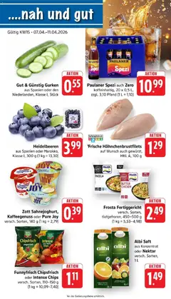 Vorschau von dem Prospekt des Geschäftes Edeka, gültig ab dem 05.04.2026