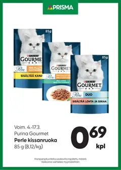 Kaupan Prisma Prisma tarjoukset Purina Gourmet esikatselu, voimassa 04/03/2026