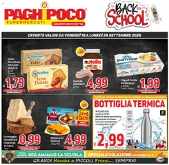 Anteprima dell'opuscolo Attuale volantino dal negozio Paghi Poco valido da 19/09/2025