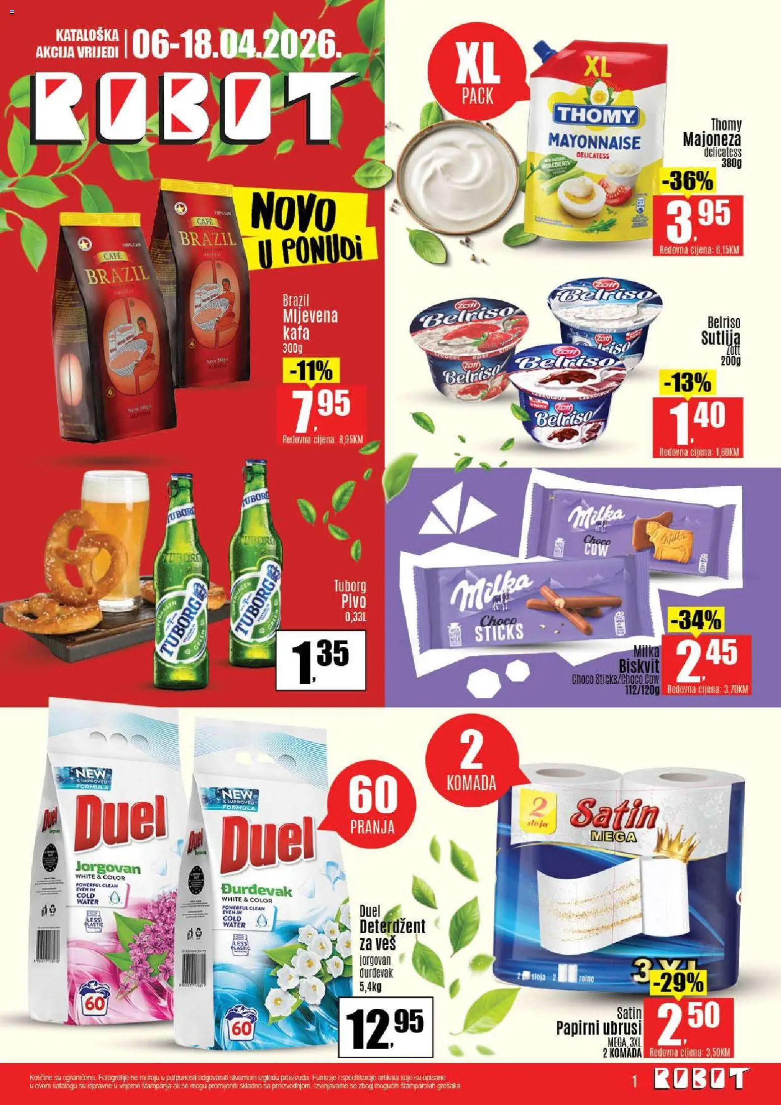 Pregled letka Robot katalog trgovine Robot vrijedi od 06.04.2026