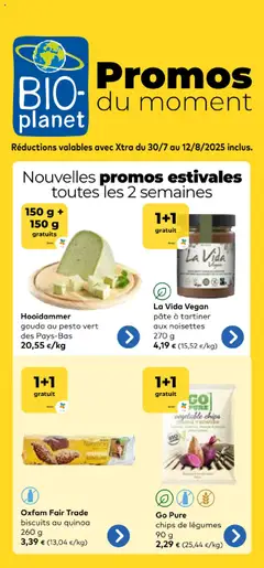 Prévisualisation de Publicité du magasin BioPlanet formulaire valide 30/07/2025