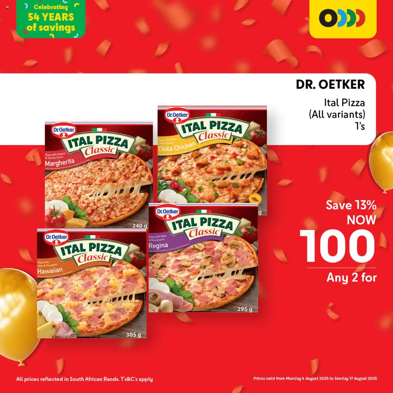 Makro Birthday Deals Frozen Food from 04/08 - 17/08/2025 > Promotions