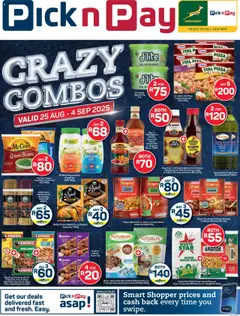 Preview of Pick n Pay flyer valid from 25/08/2025