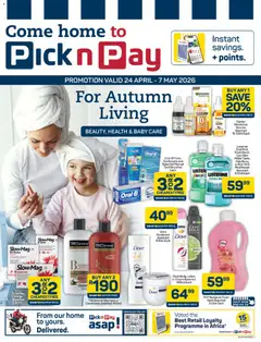 Preview of Pick n Pay flyer valid from 24/04/2026