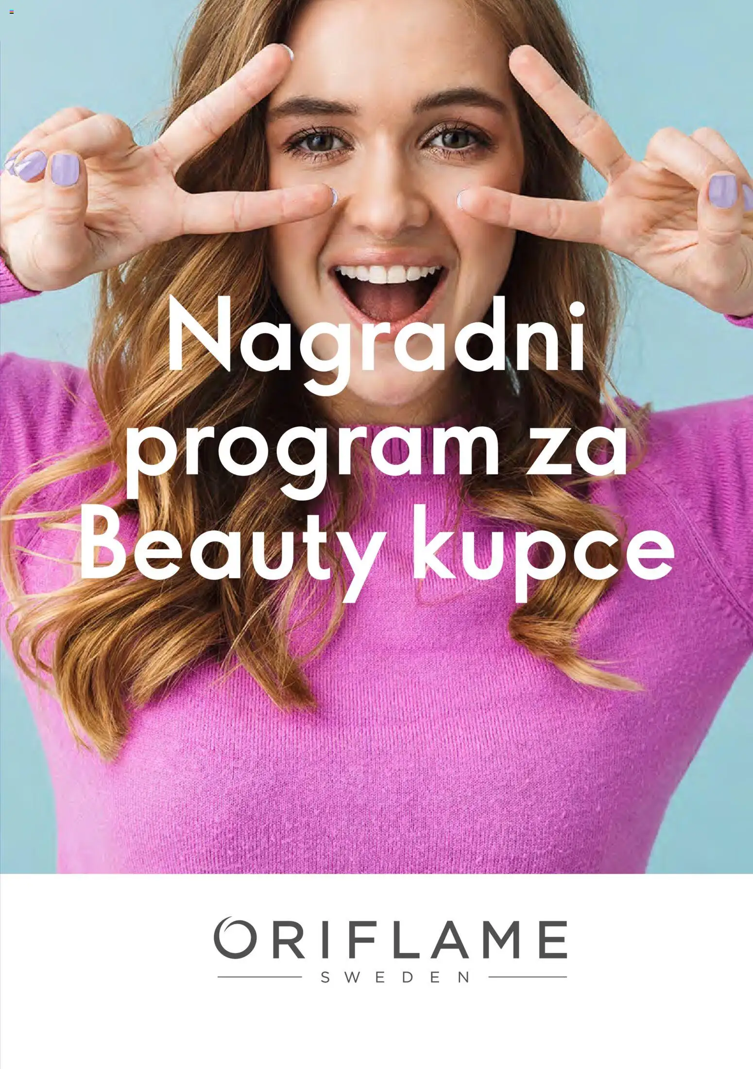 Pregled letka Nagradni program za Beauty kupce trgovine Oriflame vrijedi od 01.01.2026