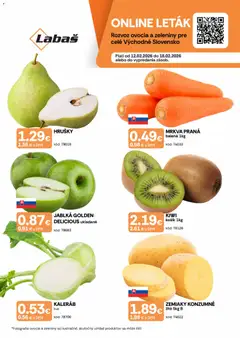 Náhľad Labaš letáku platného od 12.02.2026