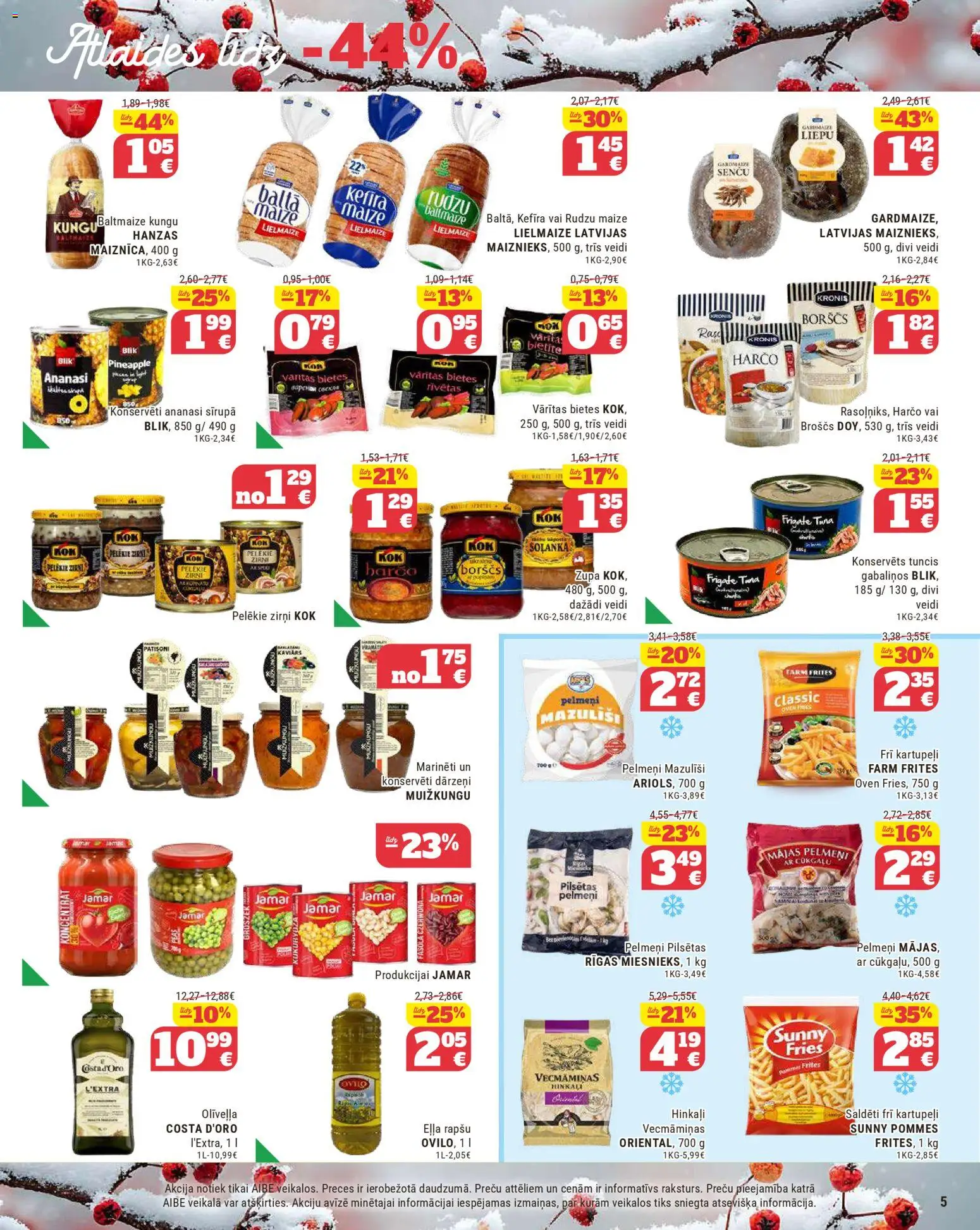 Skatīt Aibe akciju bukletu, derīgs no 2026.01.06