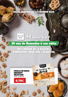 Prévisualisation de Catalogue du magasin Hmarket formulaire valide 30/01/2026